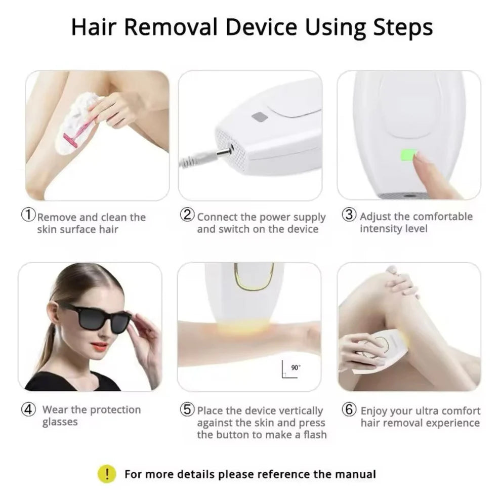 Laser Hair Removal – جهاز إزالة الشعر بالليزر